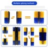 Scratching Brush for Livestock, Nylon Horse Brushes for Grooming, Cow Massage Cleaning Relieve Itching on the Back Blue - 4 of 4