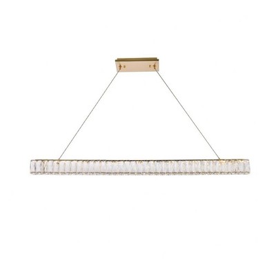 Elegant Lighting Monroe 1 - Light Pendant in  Gold