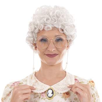 Toynk The Golden Girls Officially Licensed Sophia Costume Cosplay Wig