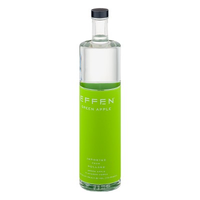 Effen Green Apple Flavored Vodka - 750ml Bottle