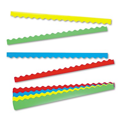 Trend Terrific Trimmers Border Variety Pack 2 1/4 x 39 Assorted Colors 48/Set T9001