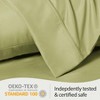 LuxClub 2 PC Performance Microfiber Solid Pillowcase Set - 3 of 4