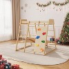 COZONY 8-in-1 Wooden Climber Playset for Kids, Indoor Outdoor Jungle Gym with Slide and Swing for Toddlers and Children - 4 of 4