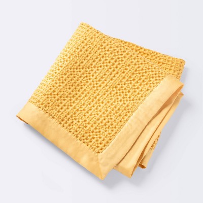 Yellow baby clearance blanket