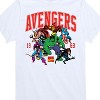 Boys' - Marvel - Avengers Collegiate Short Sleeve Graphic T-Shirt - 2 of 4