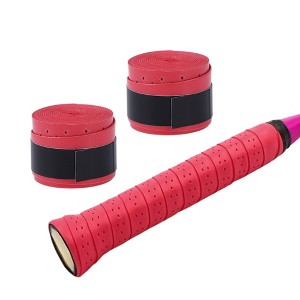 Unique Bargains Tennis Racket Grip Tape Anti-Slip Absorbent Breathable 2 Pcs - 1 of 4