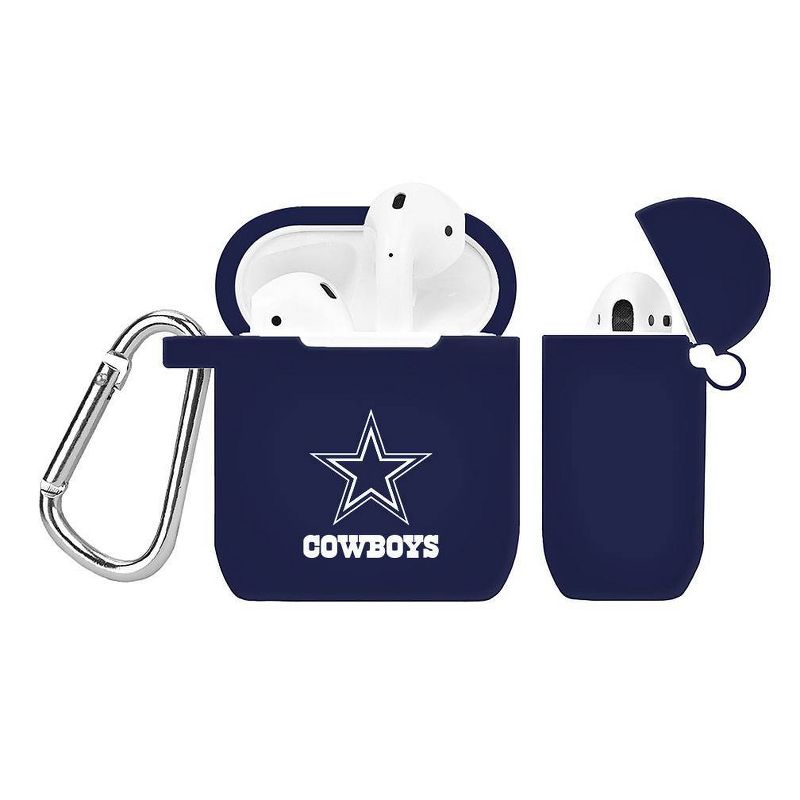 NFL Dallas Cowboys Silicone AirPods Case Cover, 1 of 6