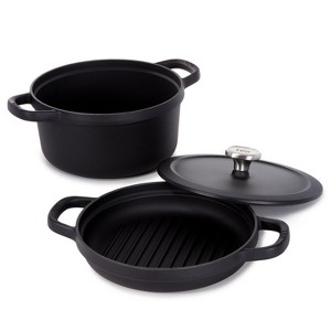 BergHOFF Graphite 3Pc Enamel Cast Iron Cookware Set - 1 of 4