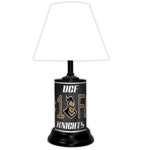 NCAA 18-inch Desk/Table Lamp with Shade, #1 Fan with Team Logo, Central Florida Golden Knights - 1 of 3