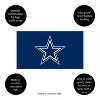 Full Color PVC Mat, 16" x 28", Dallas Cowboys - 4 of 4