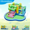 Safstar 5-in-1 Inflatable Bounce House with Slide Splash Pool Ball Pit & Basket Hoop - 2 of 4
