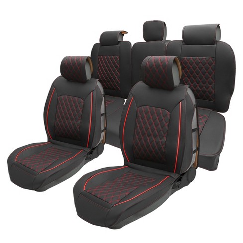 Unique Bargains Car Front Rear Seat Covers for Dodge for Ram 1500 2009-2023 5 Pcs - image 1 of 4