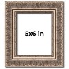 PosterPalooza | Photo Size Ornate Gold Picture Frame - UV Acrylic, Foam Board Backing, Hanging Hardware - 2 of 4