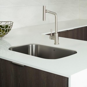 Gulches 18 Gauge 304 Stainless Steel Single Bowl Kitchen Sink, Undermount, Multiple Sizes & Colors - 1 of 4