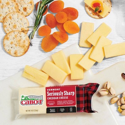 Cabot Creamery Seriously Sharp Cheddar Cheese - 8oz