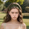 Unique Bargains Women's Lace Hollow Wide Headband 1 Pc - 2 of 4