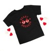 The Juniper Shop Heart Breaker Sunglasses Toddler Short Sleeve Tee - 2 of 3