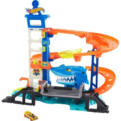 Hot Wheels Attacking Shark Escape Trackset