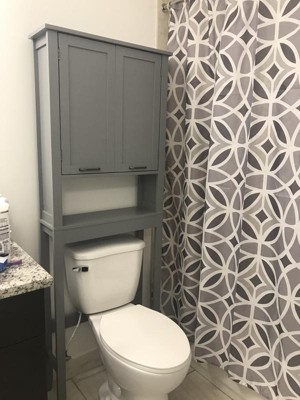 Mid-Century Over-The-Toilet Shelf