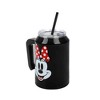 Disney Minnie Mouse Character Head 30 Oz Black Stainless Steel Tumbler Can - 4 of 4