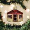 Old World Christmas Blown Glass Ornament for Christmas Tree, Yurt - 3 of 3