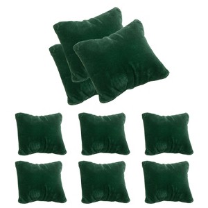 Unique Bargains Jewelry Storage Display Velvet Bracelet Watch Pillow 3.1" x 3.5" 12 Pcs - 1 of 4
