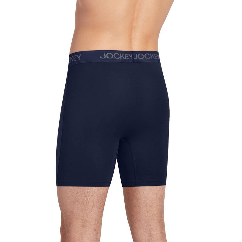 Jockey Men's Chafe Proof Pouch Ultra Soft Modal 6" Boxer Brief, 2 of 7