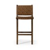 Maven Lane Noah Bar Stool with Faux Leather 30" - 3 of 4