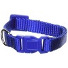 Casual Canine ⅜" Wide Nylon Dog Collar, Fits Necks 6" to 10", Nautical Blue - 2 of 2