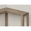 Contemporary Corner Accent Console Table for Entryway, Living Room & Bedroom - 3 of 4