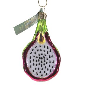 Old World Christmas 3.75 In Dragon Fruit Tree Ornament , Cactus Honolulu Queen (1PC) - 1 of 3