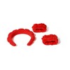 Vivitar Spa Hair Band Set Red - 4 of 4