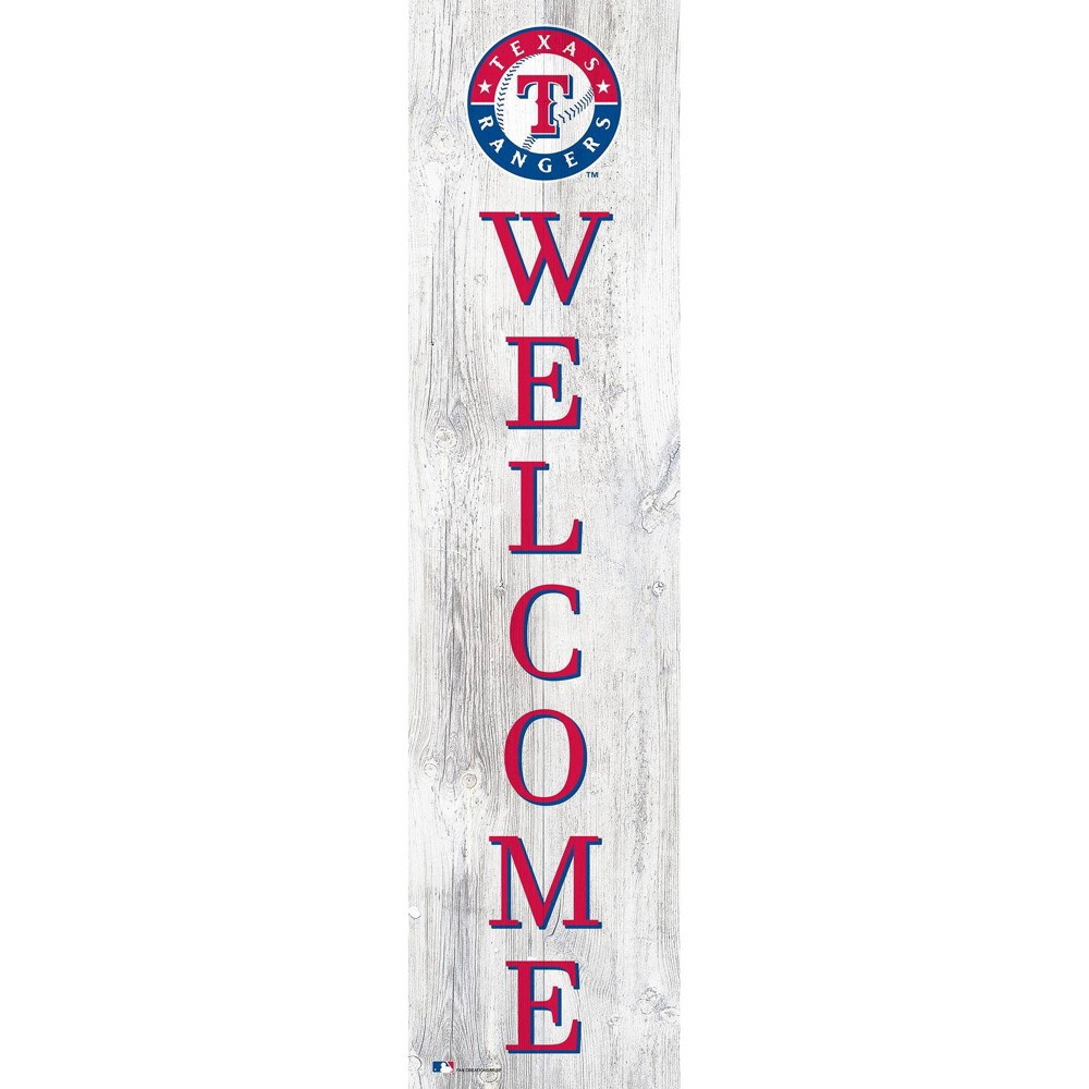 Photos - Wallpaper MLB Texas Rangers 48" Welcome Leaner