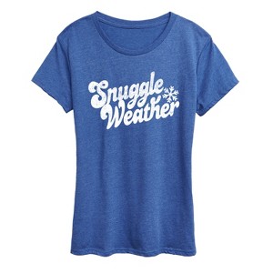 Women's - Instant Message - Snuggle Weather Short Sleeve Graphic T-Shirt - 1 of 4