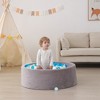 Whisen Ball Pit Balls 500 Count for Kids, Colorful Phthalate Free BPA Free, Safe, Crushproof, Lightweight, Gift for Kids - 2 of 4
