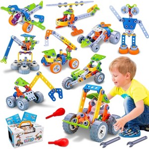 10-in-1 STEM Building Toys Set, Educational Learning Kit for Creative Kids Ages 4-10 - 1 of 4