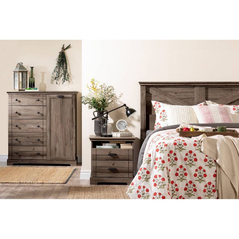 Lilak 2 Drawer Nightstand - South Shore, 6 of 12