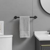 BWE 4-Piece Bath Hardware Set with Towel Hook and Toilet Paper Holder and Towel Bar Wall Mount - 2 of 4