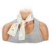 Unique Bargains Women's Flower Long Ribbon Headband Beige Green 1 Pc - 3 of 4