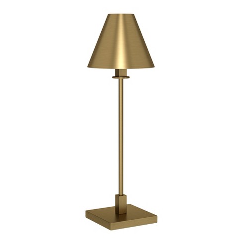 Hailey Home York Brass Table Lamp with Metal Shade, TL0721
