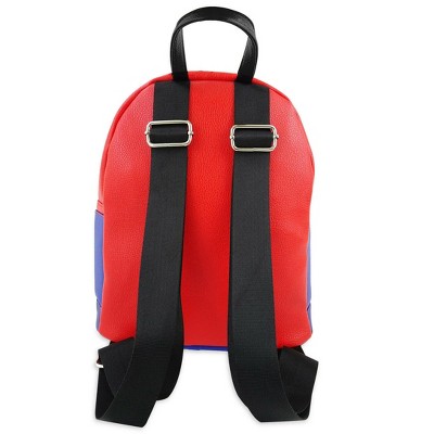 Fast Forward Marvel Spider-Man Bear 10 Inch Pleather Backpack w/ Coin Purse - image 3