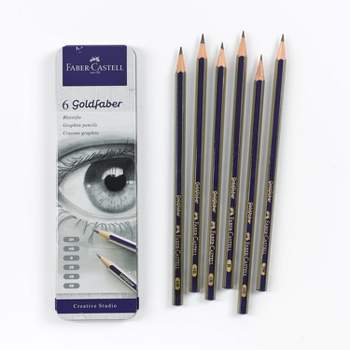 Faber-Castell 6ct Goldfaber Graphite Pencils