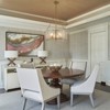 LLHZSY 20 1/2" Cloud Glass Ceiling Chandelier 5-Light Modern Fixture for Dining Living Room Entryway-Gold - 2 of 4