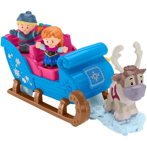 Fisher Price Little People Disney Frozen Kristoff S Sleigh Target