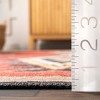 Nuloom Elora Southwestern Pet Friendly Machine Washable Area Rug, 4' x 6', Red - 3 of 4