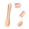 Unique Bargains Makeup Spatula Mini Spoon Eye Cream Massage Sticks Beauty Scoop Heart Shaped 2.36"x0.49" 3 Pcs - 3 of 4