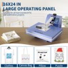 Heat Press, Digital Professional Sublimation Machine, Fast Heating with Adjustable Pressure Industrial Digital Heat Press Machine Sublimation - 3 of 4