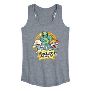 Women's - Rugrats - Graffiti Graphic Racerback Tank - 1 of 4