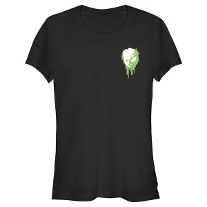 Juniors Womens Marvel Groot Venom Badge T-Shirt - 1 of 3