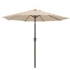 Hyleory 9 ft Market Umbrella with Tilt Patio Umbrella with Iron Pole, Sturdy and Adjustable - 2 of 4